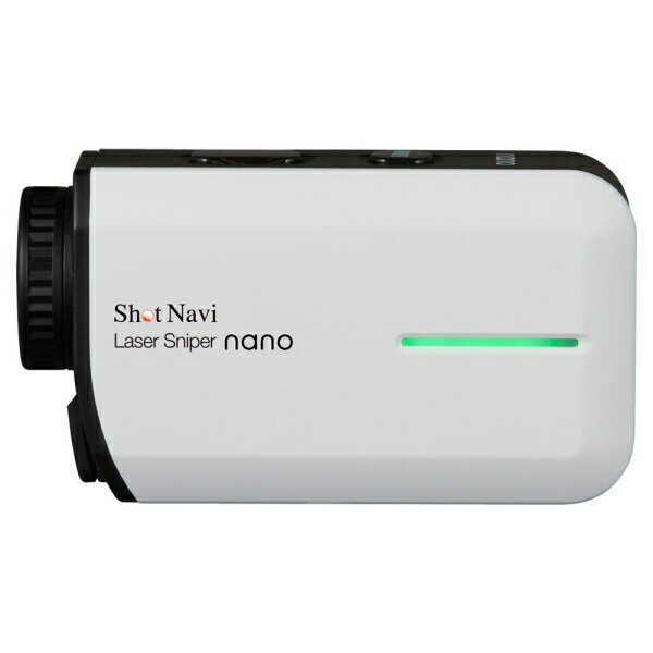 ショットナビ レーザー距離計測器 Laser Sniper nano(ホワイト) LASERSNIPER-NANO-...