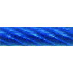 トラスコ中山 Wスリング Aタイプ カラー被覆付 12mm×1.0m 青 GRC-12S1