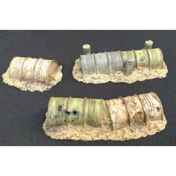 Work Shop Shin 1/35 ドラム缶障害物セット【M-20211】 ストラクチャー