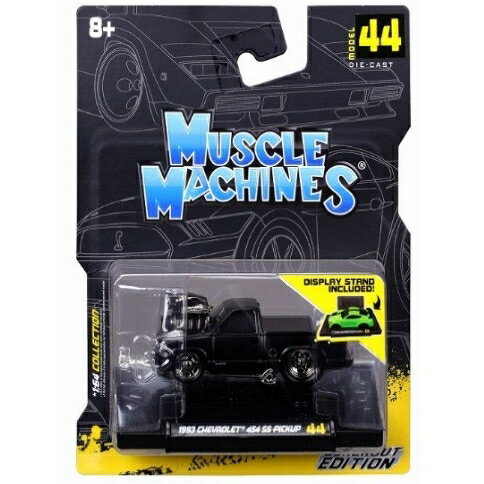 Maisto 【再生産】1/64 MM 1993 シボレー 454 SS ブラック【MS15584BK】 ミニカー