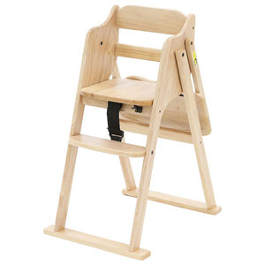 大和屋 たためる ベビーハイチェア（ナチュラル） タタメルベビ-ハイチエアNA yamatoya　tatameru [4650127ヤマトヤ]