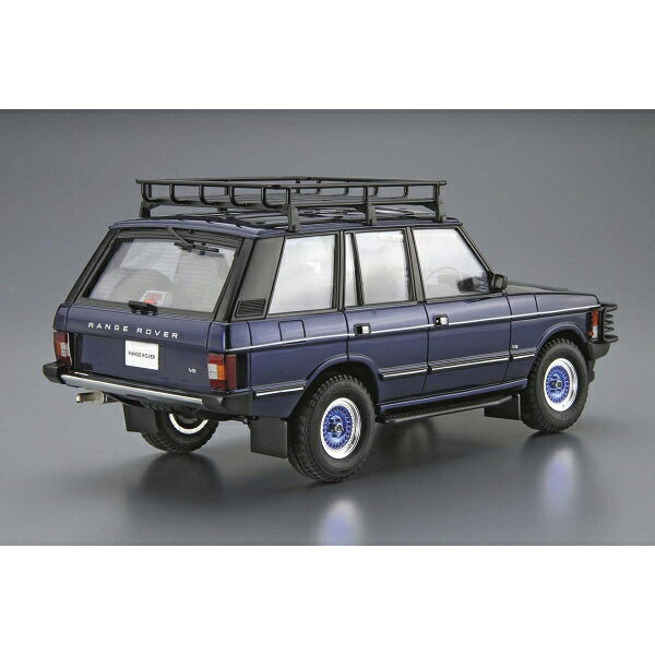 Joshin web 家電とPCの大型専門店のアオシマ 【再生産】1/24 ザ・モデルカー No.SP ランドローバー LH36D レンジローバー クラシック カスタム '92 プラモデル｜アングル2