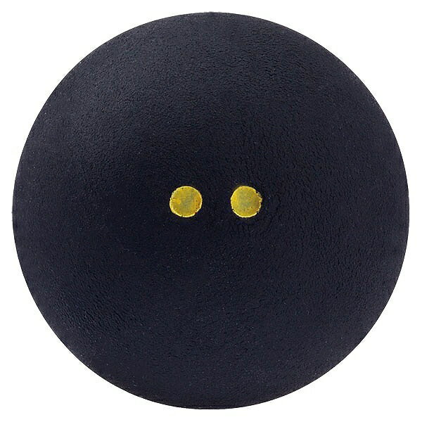 ダンロップ スカッシュボール（ブラック（ダブルイエロードット）・1個） DUN-DA50036 DUNLOP　PRO XX（プロ XX） 2