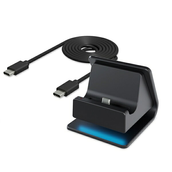 Joshin web 家電とPCの大型専門店の3est Switch2用 チャージステーション　ブラック [GU-S2F086]｜アングル2