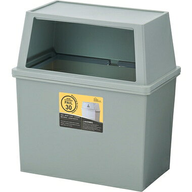 東谷 スタッキングペール 30L ワイド(グリーン) LFS-767GR [LFS767GRアズマヤ] [2]