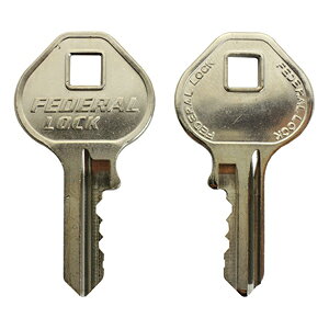 フェデラル シリンダー南京錠（幅32.5×高さ28mm・レッド） F30E-R-PFEDERAL