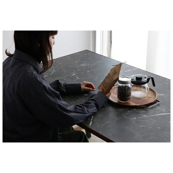 東馬 テルム ダイニングテーブル 天板160cm GY/LBR(グレー/ライトブラウン) 54692500(TOHMA) [他商品と同時購入不可]メーカー直送品(北海道・沖縄県・離島はお届け対象外となります) [54692500TOHMA] [3]