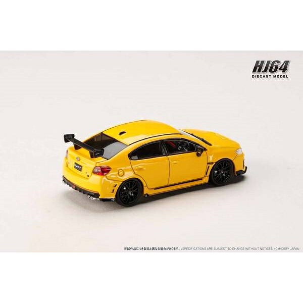 Joshin web 家電とPCの大型専門店のホビージャパン 1/64 スバル S207 NBR チャレンジ パッケージ イエローエディション サンライズ イエロー【HJ643068Y】 ミニカー｜アングル2