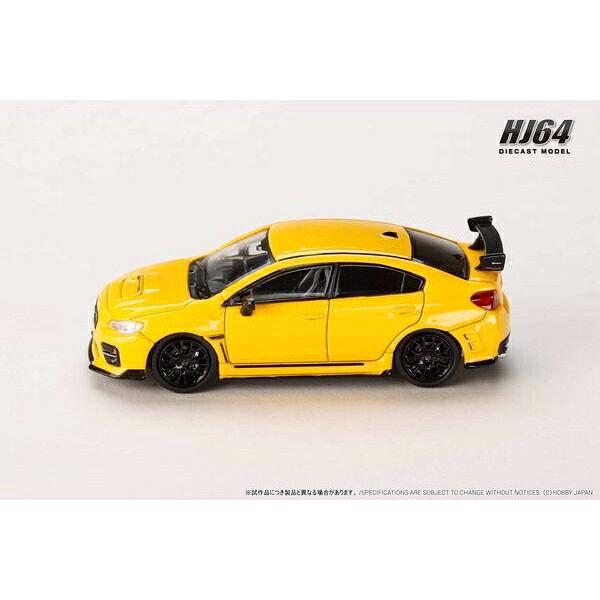 Joshin web 家電とPCの大型専門店のホビージャパン 1/64 スバル S207 NBR チャレンジ パッケージ イエローエディション サンライズ イエロー【HJ643068Y】 ミニカー｜アングル3