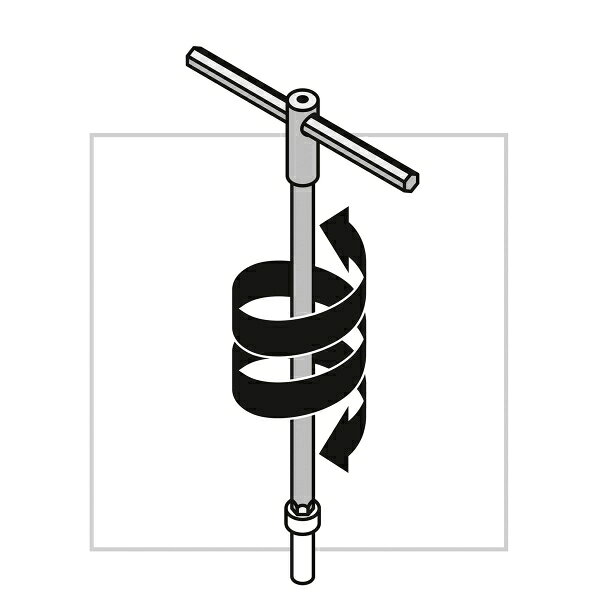 PBスイスツールズ スライド式六角棒レンチ 対辺4.5mm PB 1204.45 PB Swiss Tools PBSwissTools 六角レンチ T型レンチ 3