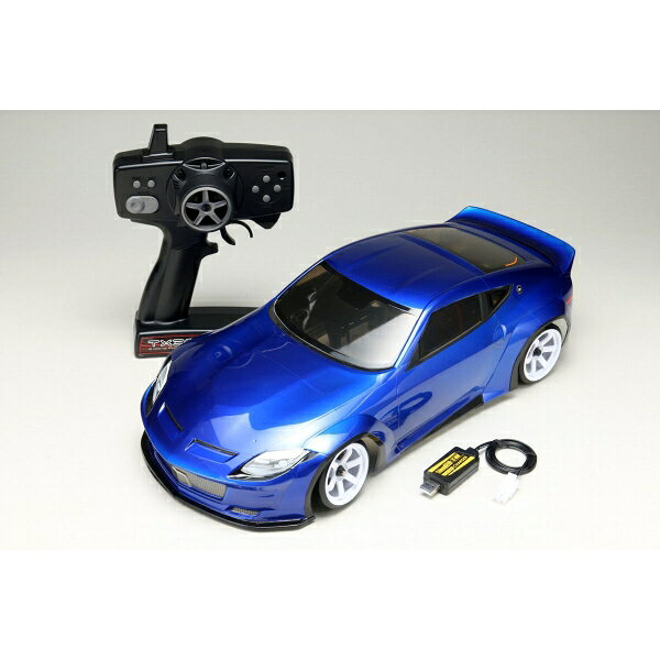 Joshin web 家電とPCの大型専門店のヨコモ 1/10 ドリフトパッケージ RTR PANDEM NISSAN フェアレディZ (RZ34) （ブルー） ジャイロ付き完成車【DPR-RZ34BL】 ラジコン｜アングル2