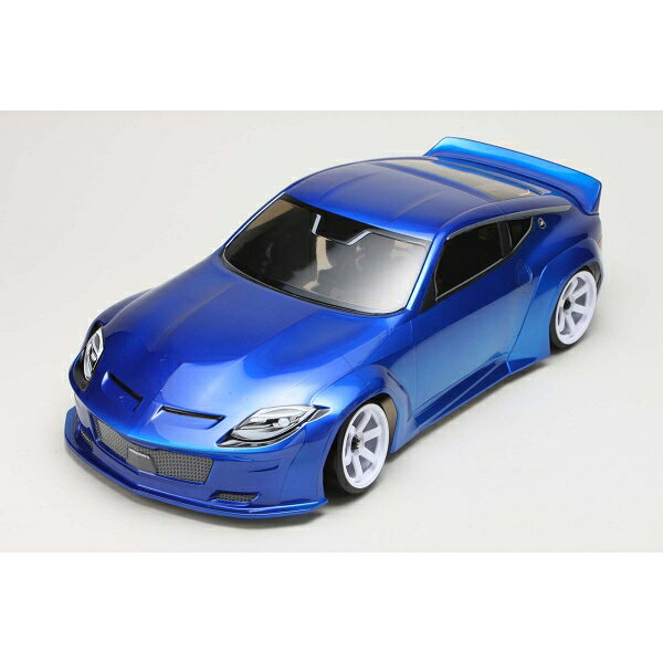 Joshin web 家電とPCの大型専門店のヨコモ PANDEM NISSAN フェアレディZ (RZ34) 塗装済みボディセット (ブルー)【SD-RZ34BLB】 ラジコンパーツ｜アングル3