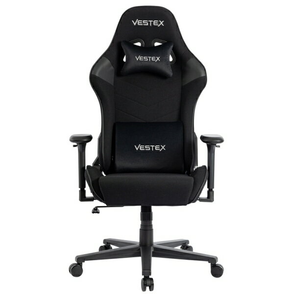 VESTEX(ベステックス) ゲーミングチェア S2シリーズ メッシュファブリックモデル フットレストなし（ブラック） VES-S2BK 2