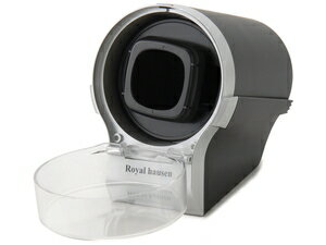 ロイヤルハウゼン 【国内正規品】高級 ウォッチワインダー 1本巻き（シルバー） Royal hausen SR097SV [SR097SV]【返品種別B】