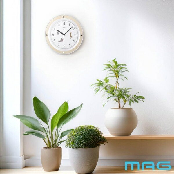 ノア精密 掛け時計 MAG 掛時計 W827NZ [W827NZ]【返品種別A】 [3]