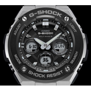 カシオ 【国内正規品】G-SHOCK（ジーショック）　G-STEEL ソーラー電波　メンズタ...