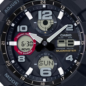 カシオ 【国内正規品】G-SHOCK（ジーショック）　MASTER OF G　MUDMASTER ソーラー...