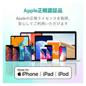エレコム 充電ケーブル Type-C Lightningケーブル 1m PD対応 MFi認証 超急速（ブラック） MPA-CL10XBK