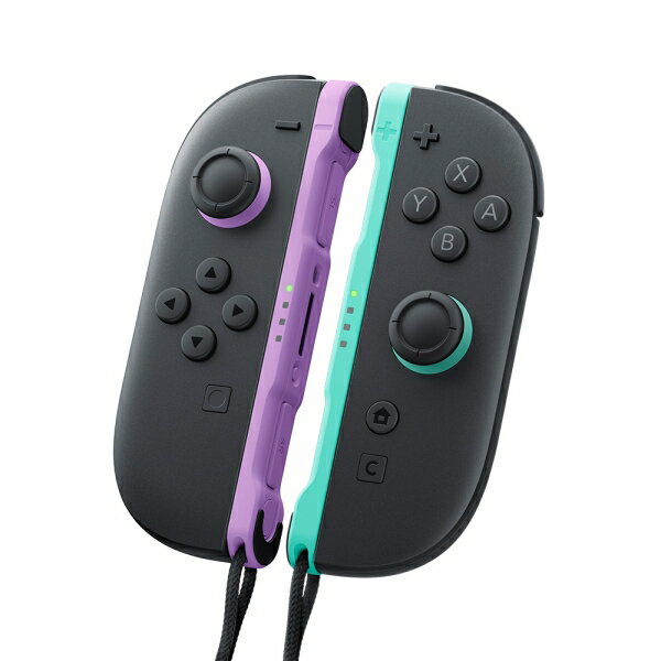 任天堂 Joy-Con 2 ライトパープル/ ライトグリーン [BEE-A-JABAB NSW2 ジョイコン2 パ-プル（2枚目）
