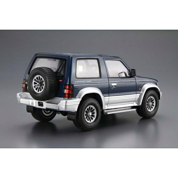 Joshin web 家電とPCの大型専門店のアオシマ 1/24 ザ・モデルカー No.103 ミツビシ V24WG パジェロ メタルトップワイドXR-II ’91 プラモデル｜アングル2