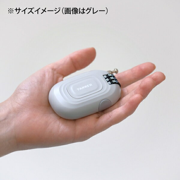 Joshin web 家電とPCの大型専門店の田邊金属工業所 コンパクトワイヤーロック(オレンジ) WL-O 和合商事 TANNER WIRED LOCK｜アングル3