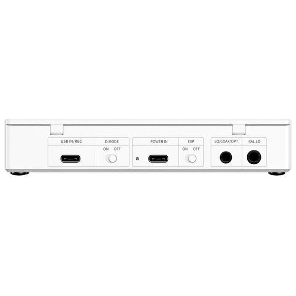 フィーオ Bluetooth対応ポータブルCDプレーヤー（ホワイト） FIO-DM15R-W FiiO　DM...