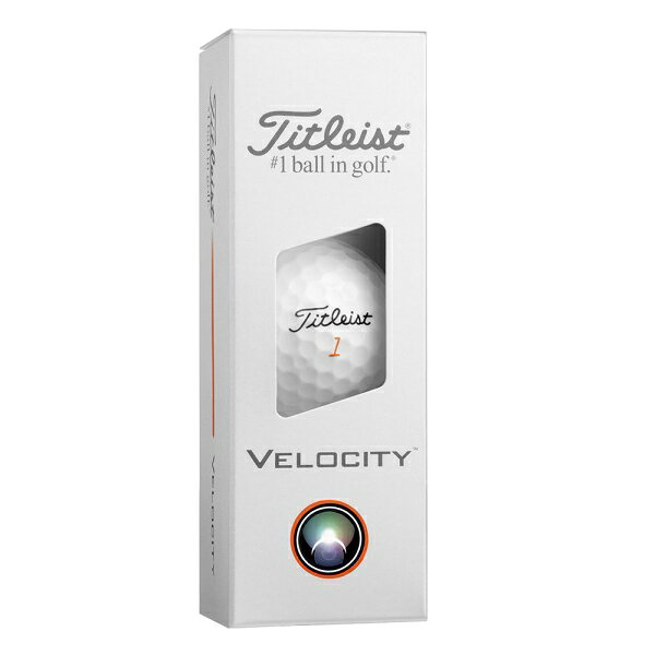 タイトリスト VELOCITY ベロシティ 2026年モデル ゴルフボール 1ダース 12球入り（...