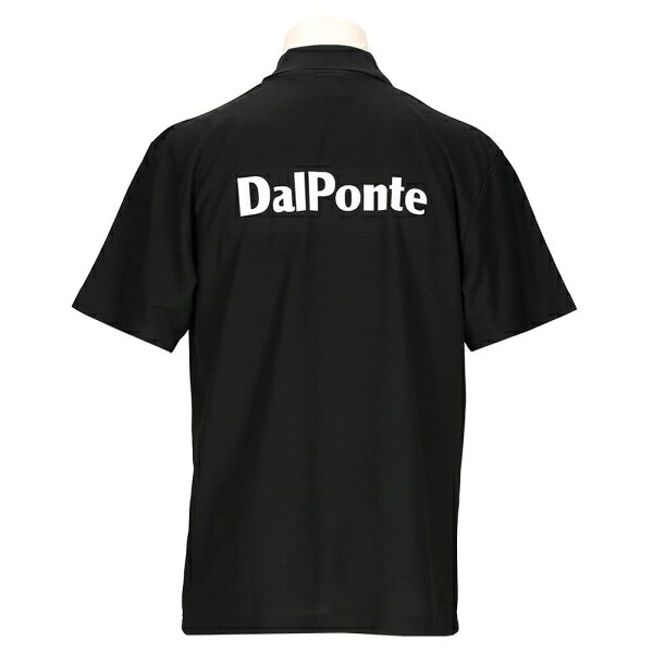 DALPONTE ドライポロシャツ（ブラック・サイズ：S） DPZ123-BLA-S