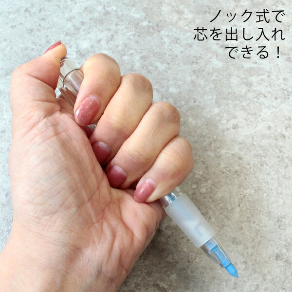 NBK ノック式水性チャコペン ホワイト SDY5436