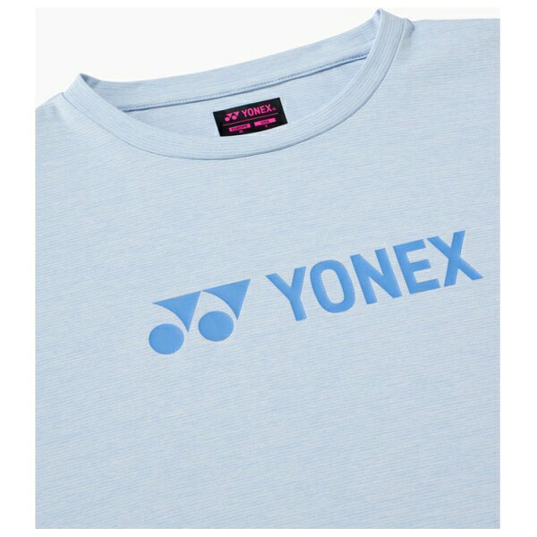 Joshin web 家電とPCの大型専門店のヨネックス レディース ドライTシャツ（パステルブルー・サイズ：M） YO-16884-664-M YONEX｜アングル3