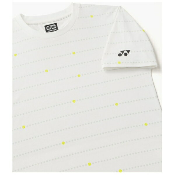 ヨネックス ユニセックス Tシャツ（ホワイト・サイズ：M） YO-16840-011-M YONEX
