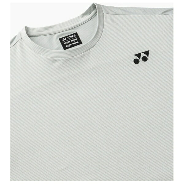 Joshin web 家電とPCの大型専門店のヨネックス ユニセックス ロングスリーブTシャツ（シルバーグレー・サイズ：L） YO-16848-024-L YONEX｜アングル3
