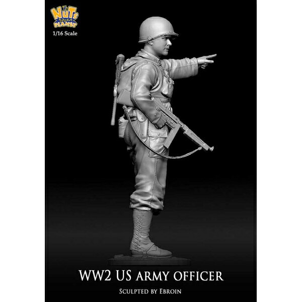 ナッツプラネット 1/16 WWIIアメリカ陸軍将校 方角を示す士官(120mm)【NP-12005】 ...