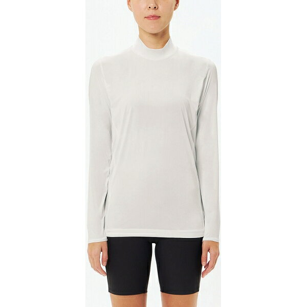 C3fit(シースリーフィット) レディース クーリング モックネックロングスリーブ（...