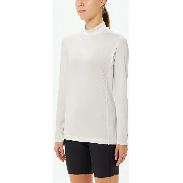 C3fit(シースリーフィット) レディース クーリング モックネックロングスリーブ（...