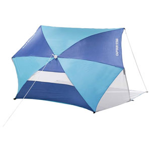 UD-53 キャプテンスタッグ フリット パラソルシェード180cm(ネイビー×ブルー) CAPTAIN STAG 日陰シェード通販格安セール情報 楽天 通販