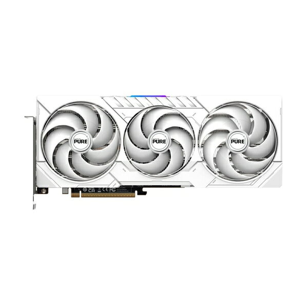 SAPPHIRE｜サファイア SAPPHIRE PURE Radeon RX 9070 XT GAMING OC 16GB グラフィックボード（ホワイト） PURERX9070XT16GB 3