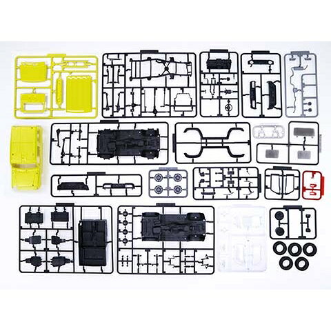 Joshin web 家電とPCの大型専門店のフジミ 1/24 車NEXTシリーズ No.24 スズキ ジムニー シエラ JB74（キネティックイエロー)【車NEXT-24】 プラモデル｜アングル3