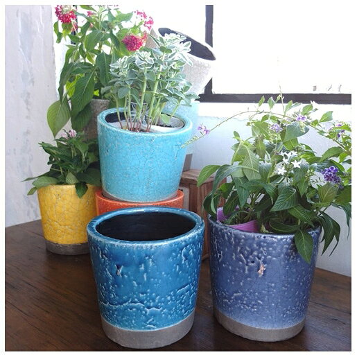 ダルトン(DULTON) カラー グレイズド ポット 5号（クラシックグリーン） 45-093293 CH14-G518CGN COLOR GLAZED POT CLASSIC GREEN