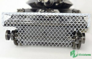 Joshin web 家電とPCの大型専門店のMJ Miniatures 1/35 現用 米陸軍M551シェリダン用RPG対策ワイヤーネットシールド【MJEZ35007】 ディテールアップパーツ｜アングル3