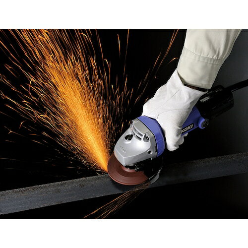 HiKOKI 100V 電気ディスクグラインダ 砥石径100mm FG10ST-100V ハイコーキ(日立工機)