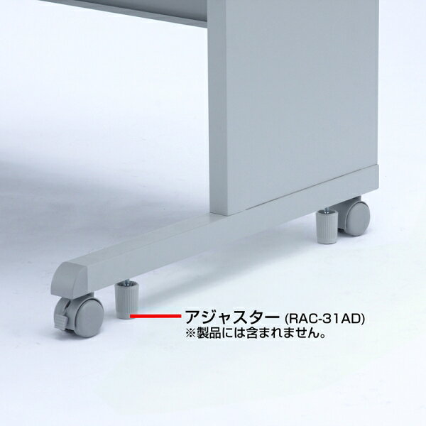 サンワサプライ オフィスデスク(幅800×奥行700×高さ700mm) SH-FD870 パソコンデスク シンプル 幅80cm [SHFD870] [3]