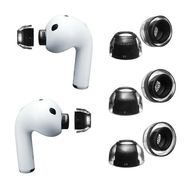 AZLA AirPods Pro3用イヤーピースセット（SS/S/MSサイズ各1ペア） AZLXELASTECIIAP...