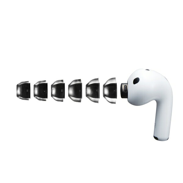 AZLA AirPods Pro3用イヤーピースセット（SS/S/MSサイズ各1ペア） AZLXELASTECIIAP...