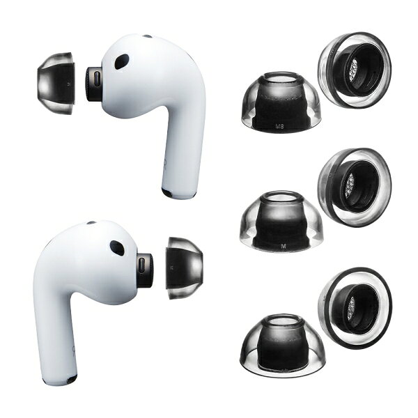 AZLA AirPods Pro3用イヤーピースセット（MS/M/MLサイズ各1ペア） AZLXELASTECIIAP...