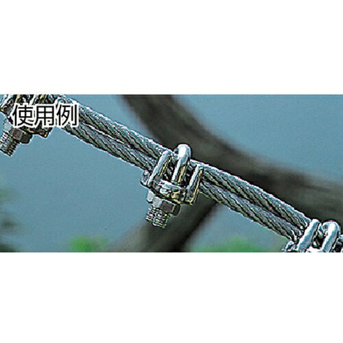 トラスコ中山 ワイヤークリップ ステンレス製 3mm用(2個入) TWC-3 トラスコ中山