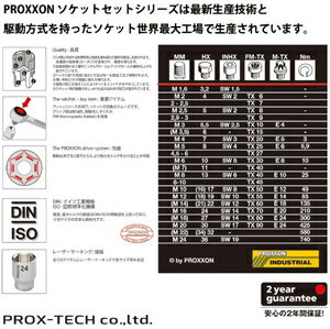 83662 プロクソン 1/4”ソケット 9点セット PROXXON 3