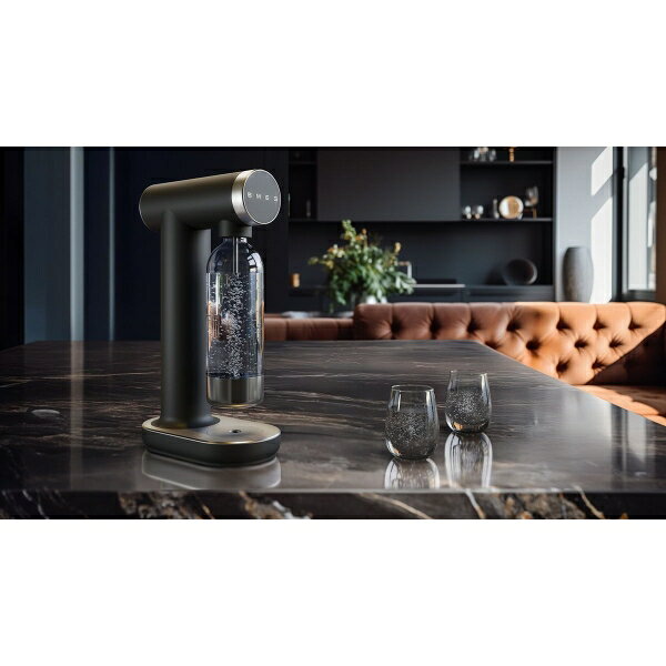 smeg ソーダメーカー　マットブラック SKC01BLM スメッグ 炭酸水メーカー [SKC01BLM]