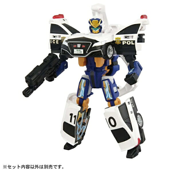 タカラトミー トミカ ジョブレイバー TJBDX ライジングポリスブレイバー デカライ...