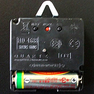フォーカス・スリー 掛け時計 Focus Three ウォールナットクロック(ブラウン) V-088(BR) [V088BR]【返品種別A】 [3]
